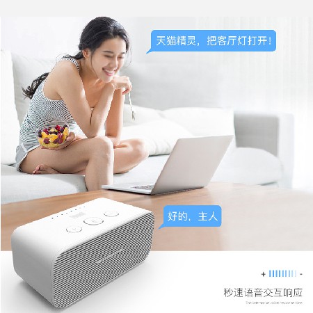推薦客廳北歐變頻吊扇燈支持天貓精靈餐廳電扇燈大風力木葉風扇燈